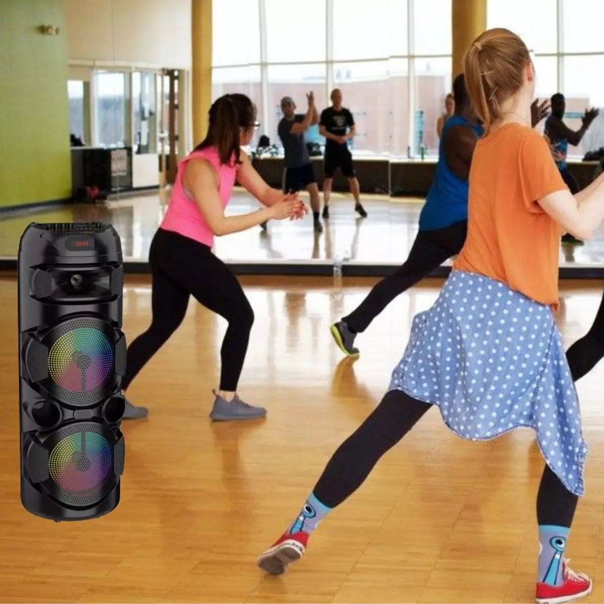 PartyBox Duo Prenosni Bluetooth Zvučnik sa Bežičnim Mikrofonom