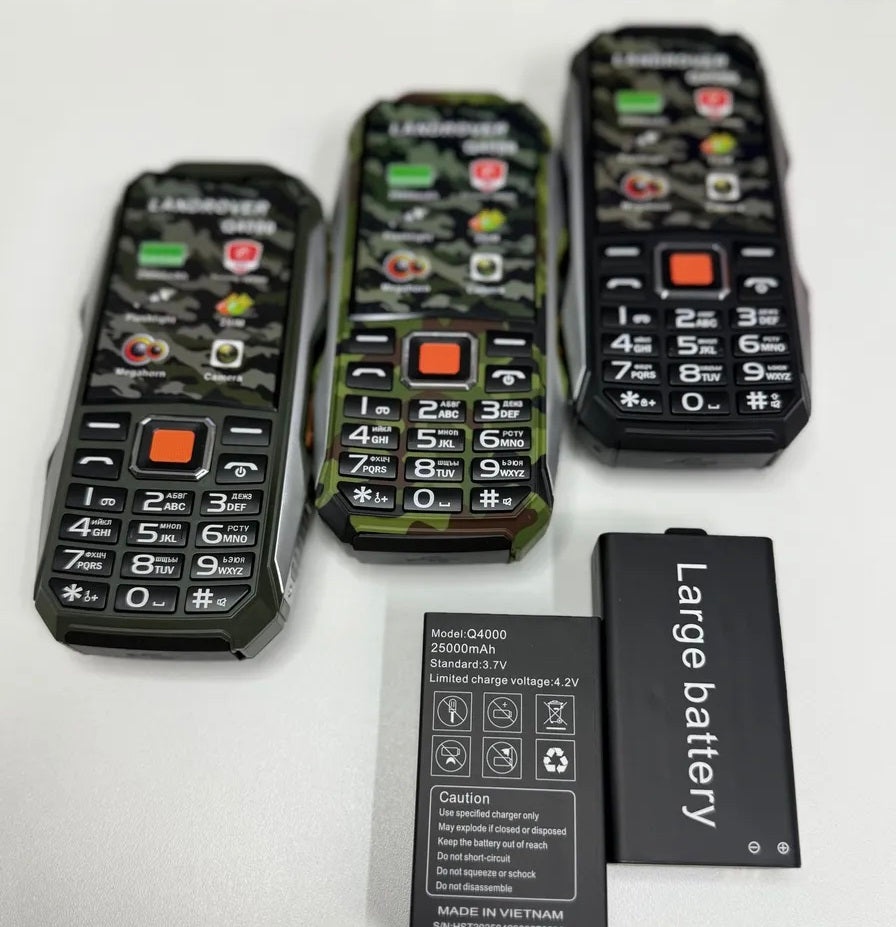 LAND ROVER Q4000 – MOĆAN TELEFON SA POWER BANK FUNKCIJOM!