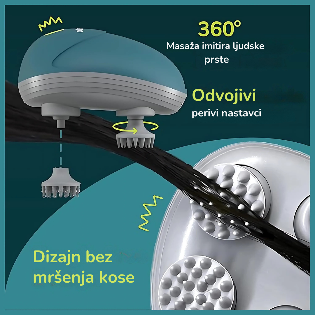 Masažer za glavu