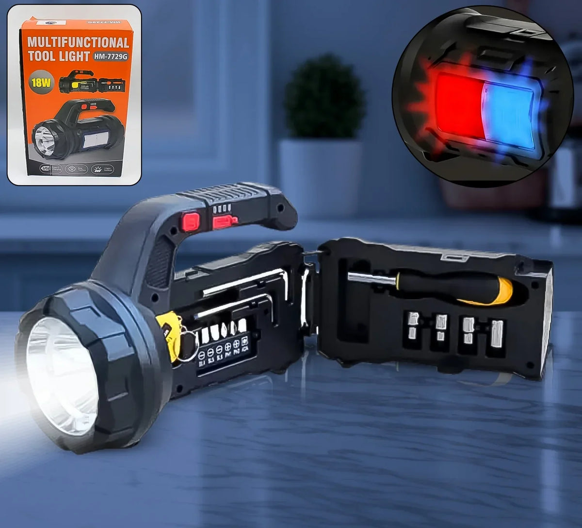 5 u 1 Multifunkcionalna LED Lampa