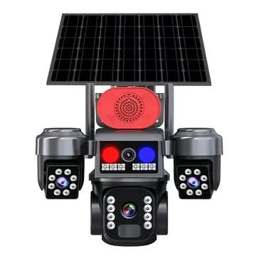 4G Solarna PTZ Sim Kamera sa 3 Objektiva