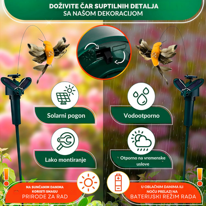 Vrtna Solarna Ptica