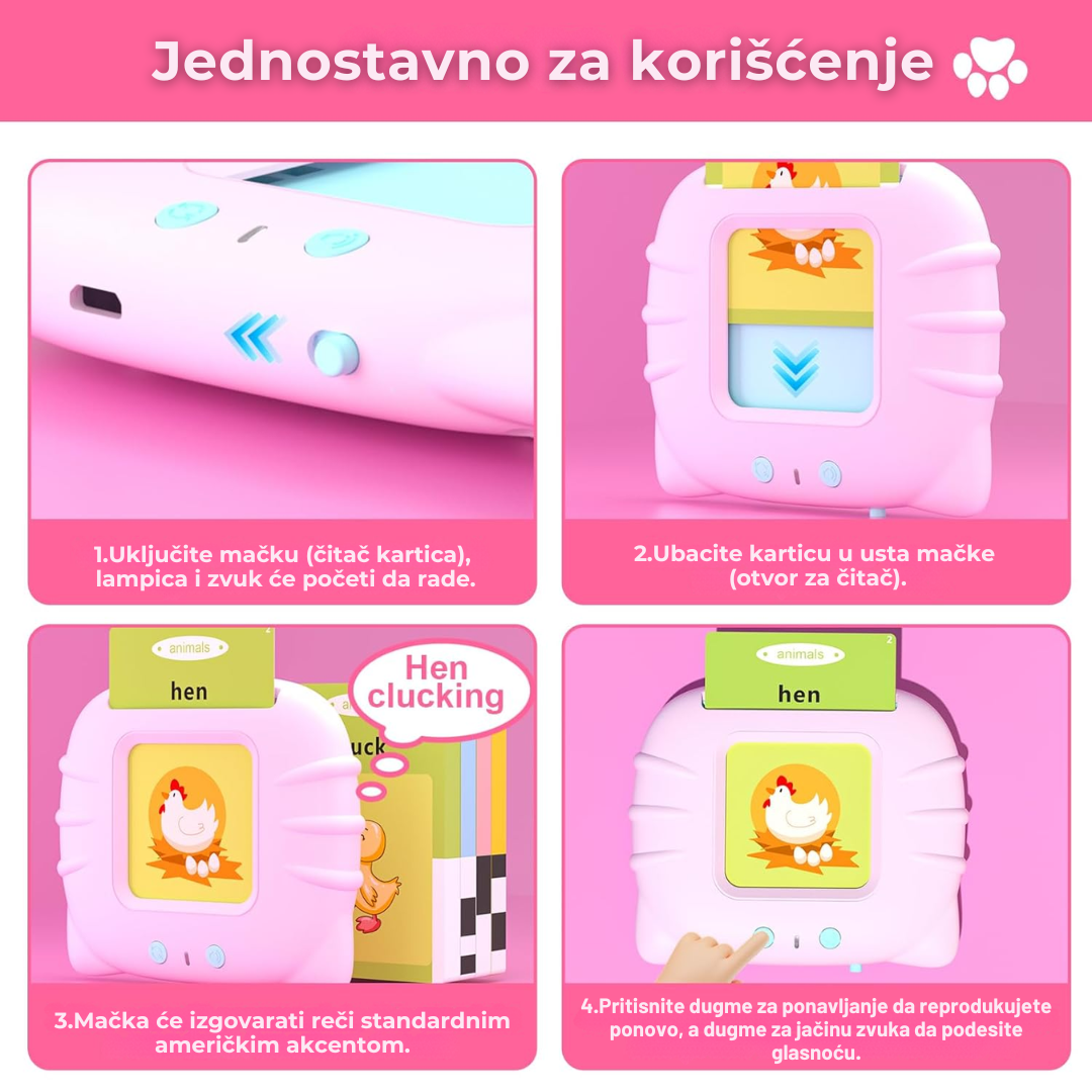 Govoreće edukativne kartice za decu