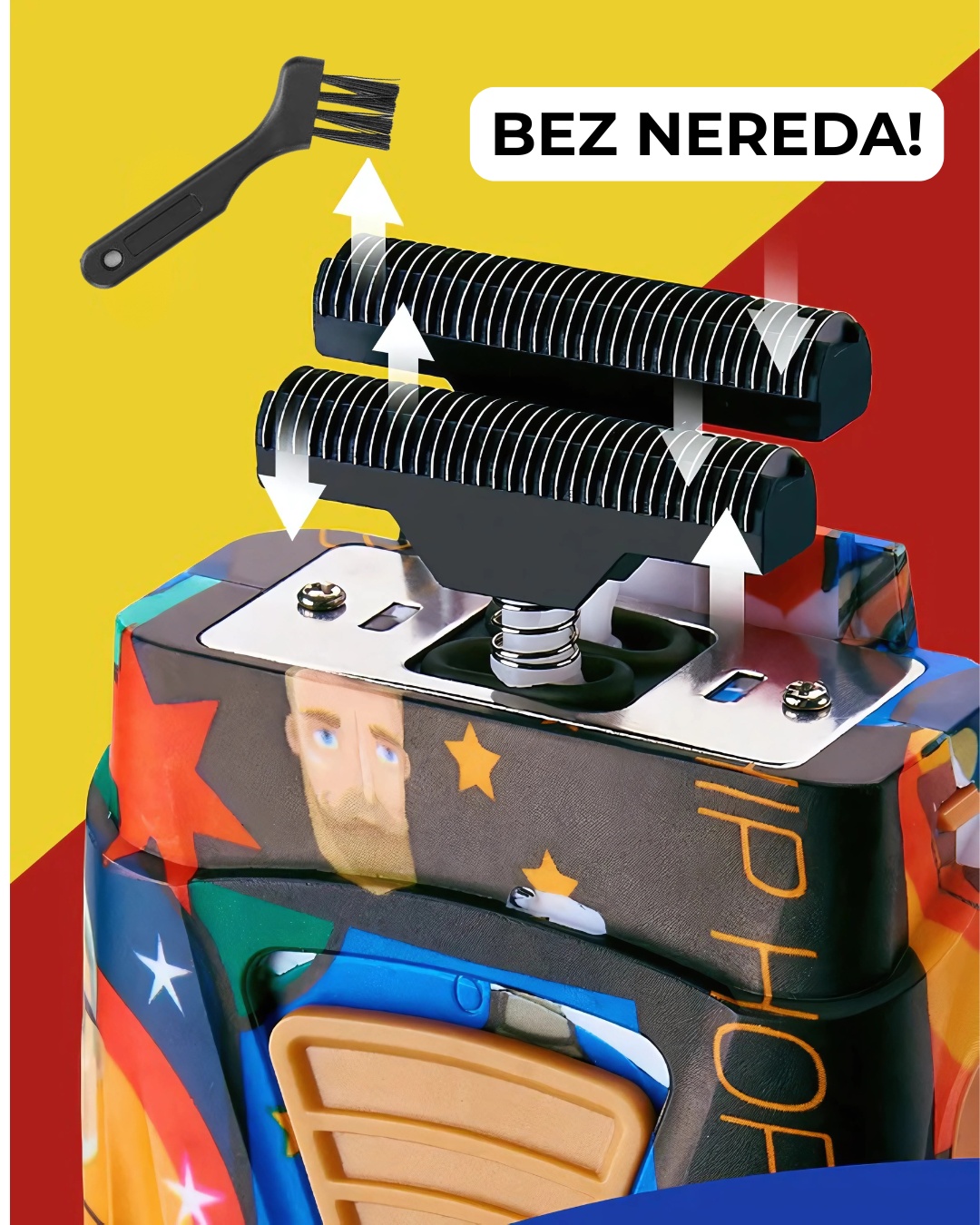 Profesionalni muški brijač