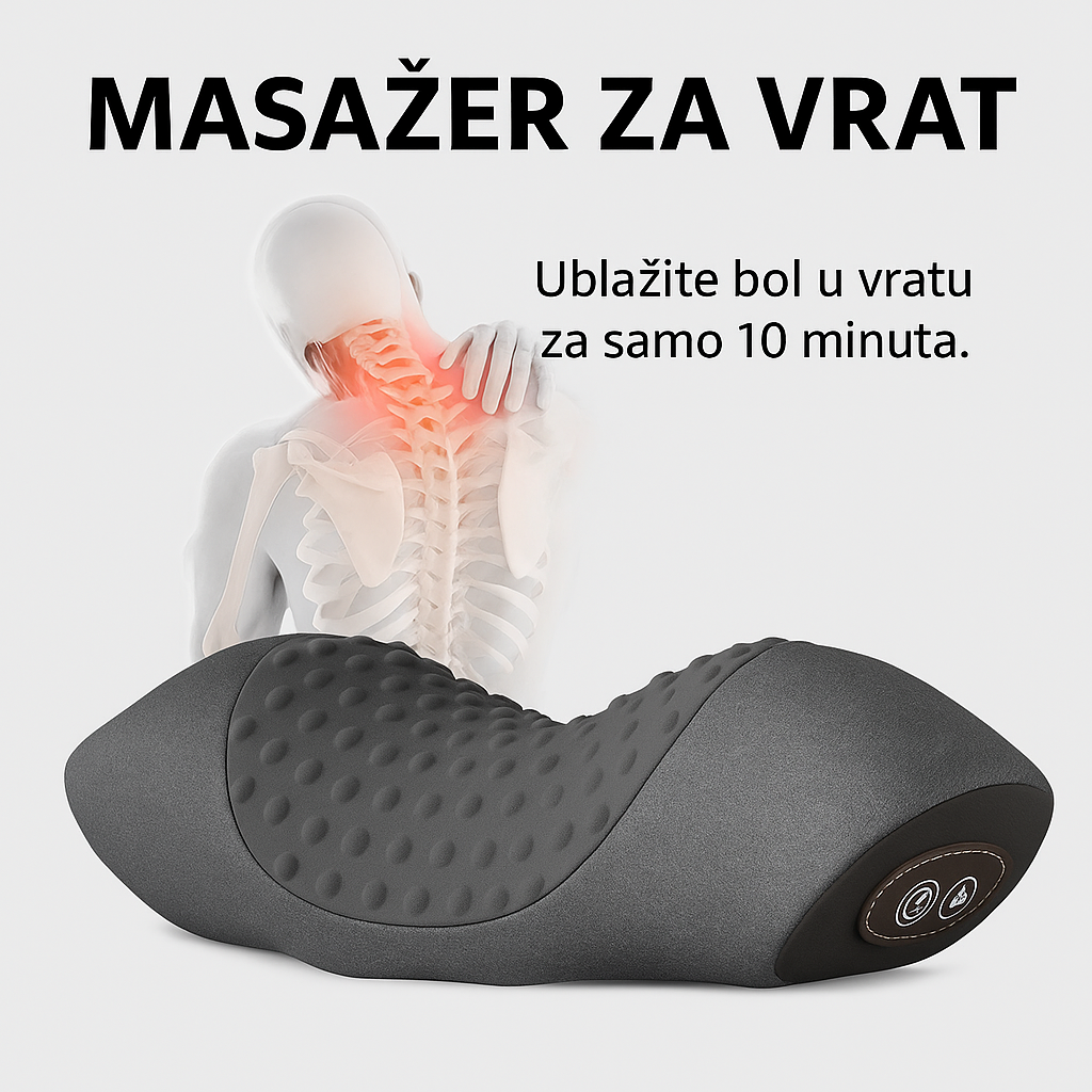 Jastuk masažer za vrat
