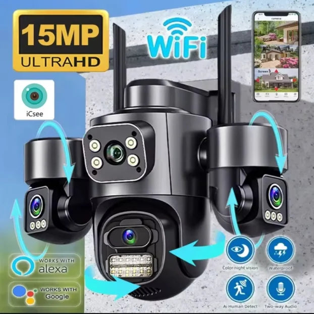 4-u-1 -wifi-sigurnosna kamera sa cetiri sociva