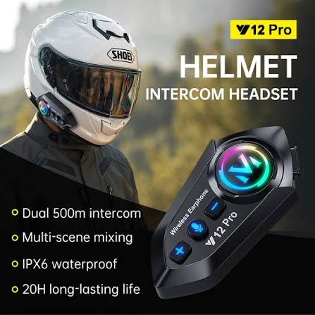 BLUETOOTH  MOTO KOMUNIKATOR ZA KACIGU