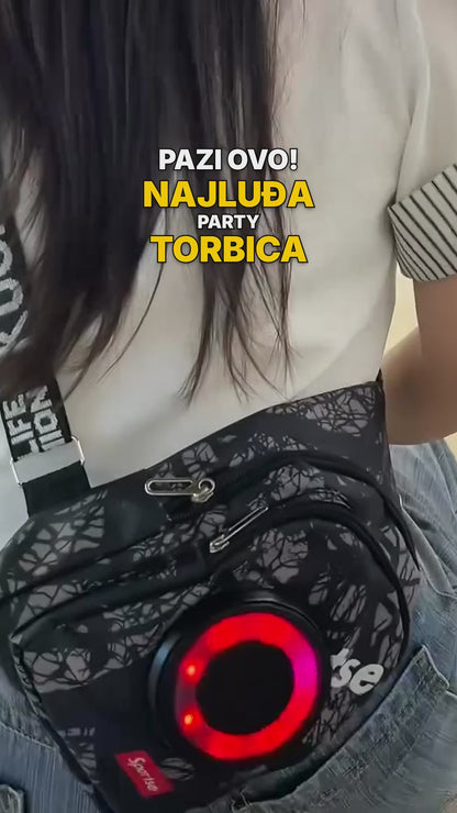 Party torbica sa zvučnikom – video