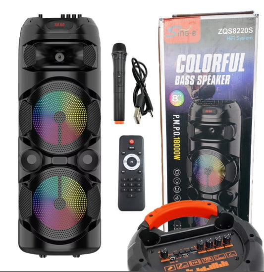 PartyBox Duo Prenosni Bluetooth Zvučnik sa Bežičnim Mikrofonom