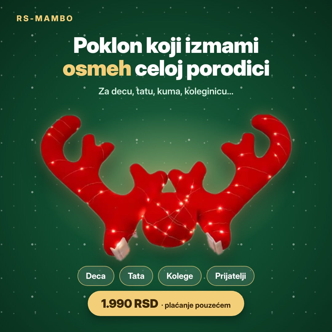 Irvasovi rogovi za auto – novogodišnji poklon