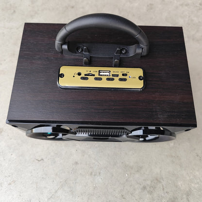 Sova zvučnik odozgo – panel sa USB, TF, AUX ulazom i ručkom
